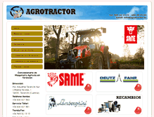 Tablet Screenshot of agrotractor.es